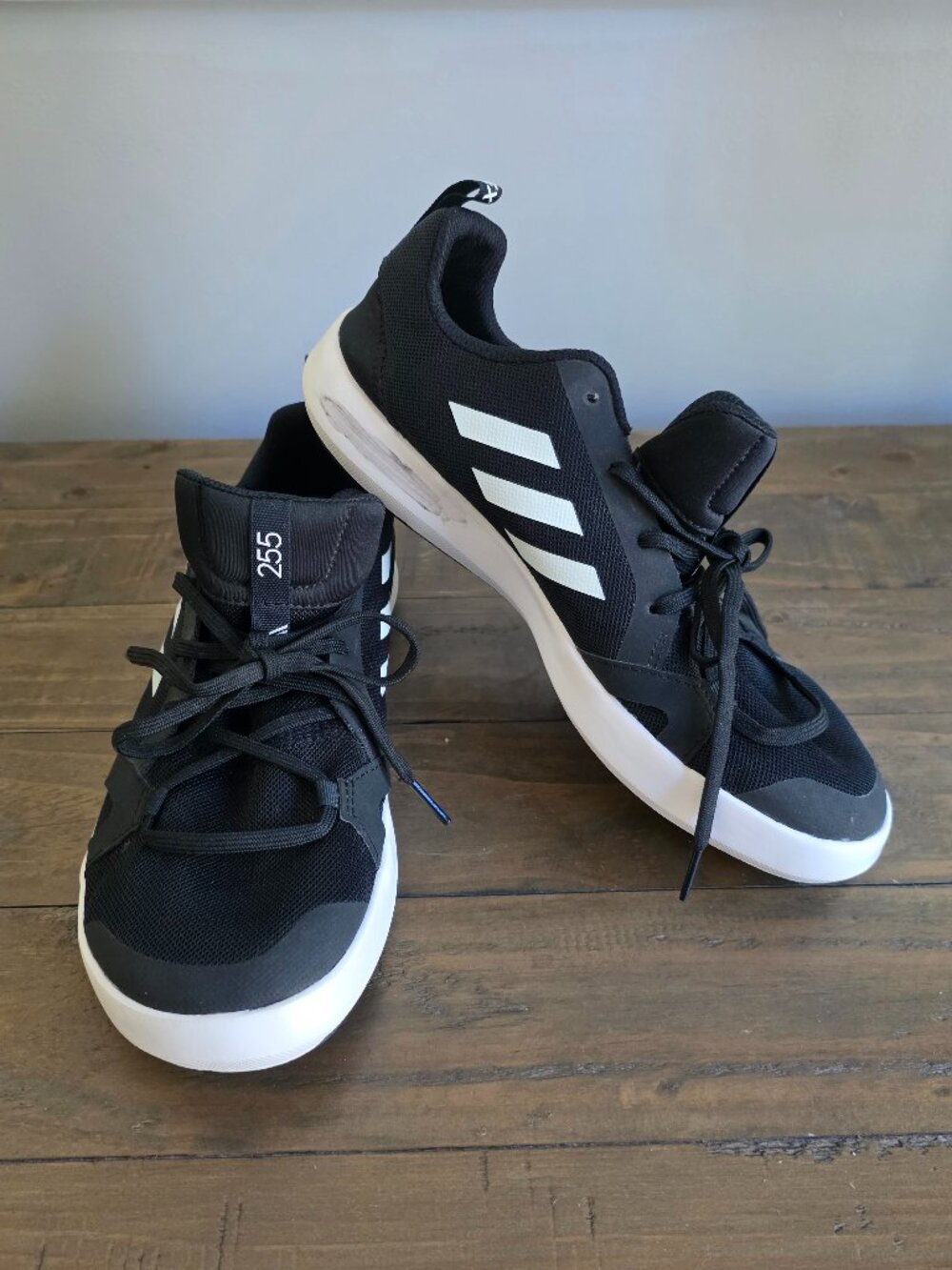 Adidas Terrex Climacool Boat Shoes Men's Size 9.5 Black White BC0506